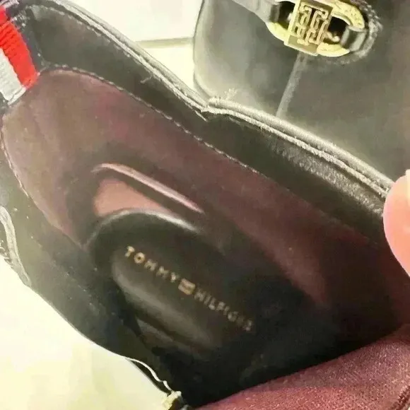 NWOT - Tommy Hilfiger Imiera  Boots (Black) Size 8