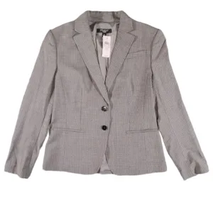 NWT Ann Taylor Virgin Wool Gray Blazer Size 6P