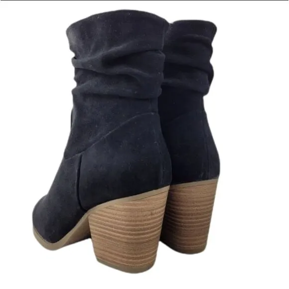 NWT Black slouch boots sz. 7.5