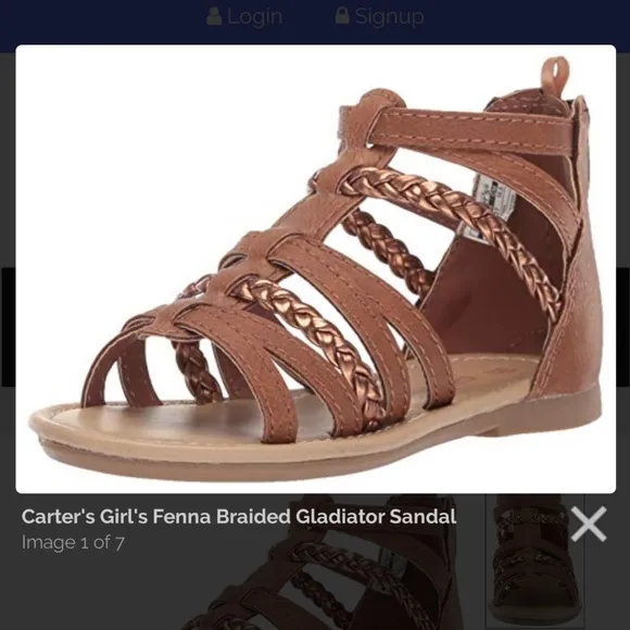 NWT Carter's Sandals