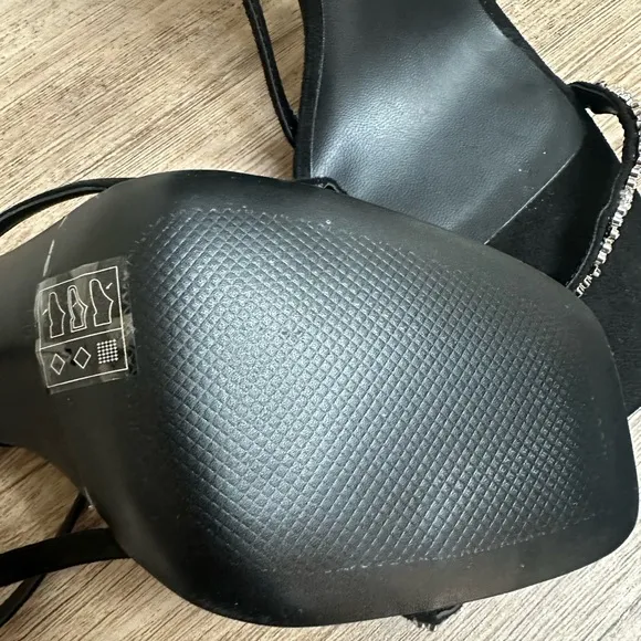 NWT Charles &amp; Keith Black Heels Shoes