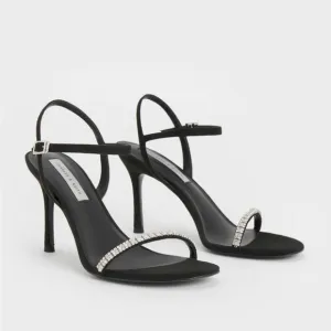 NWT Charles &amp; Keith Black Heels Shoes