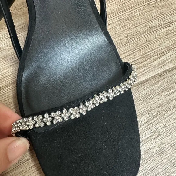 NWT Charles &amp; Keith Black Heels Shoes