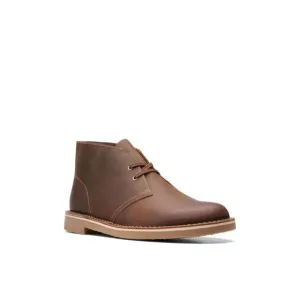 NWT CLARKS COLLECTION Mens Brown Round Toe Lace-Up Leather Chukka Boots 9 M