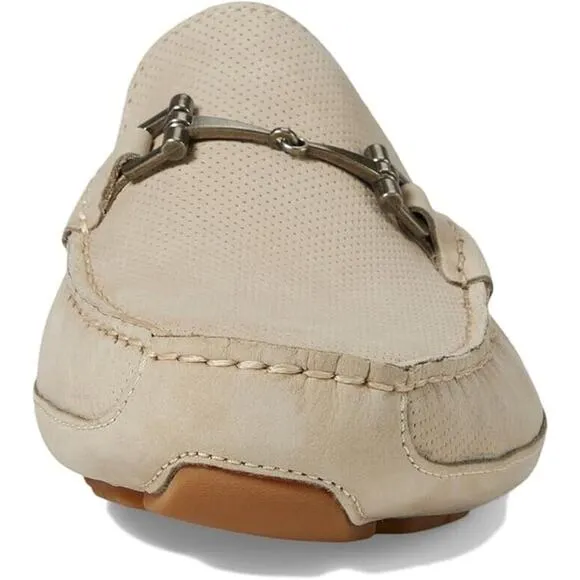 NWT COLE HAAN Mens Wyatt Bit Driver Loafers Sesame Nubuck C38067 Size 11