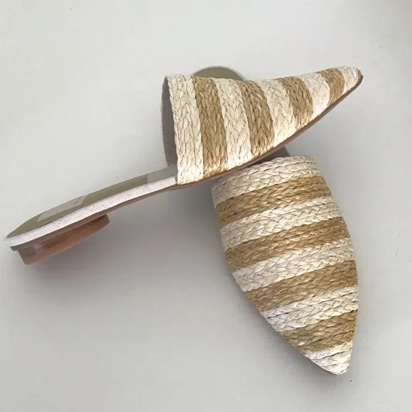 NWT Dolce Vita Ezra Raffia Mule