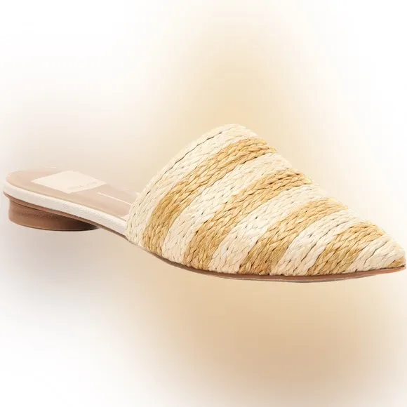 NWT Dolce Vita Ezra Raffia Mule
