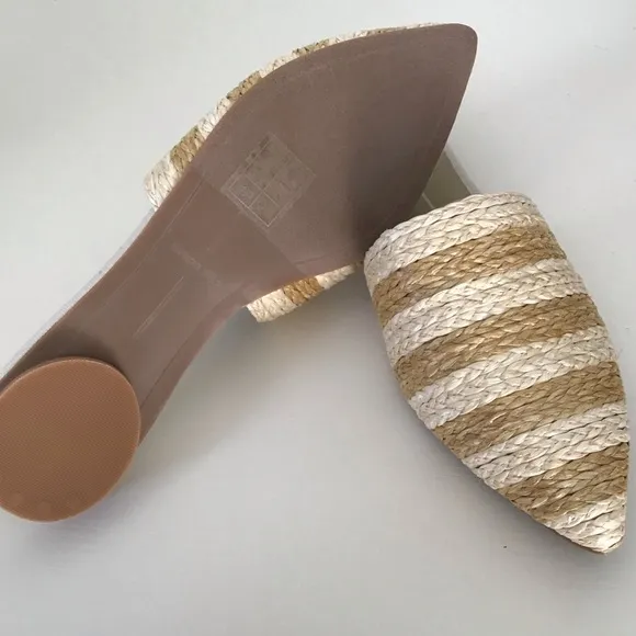 NWT Dolce Vita Ezra Raffia Mule