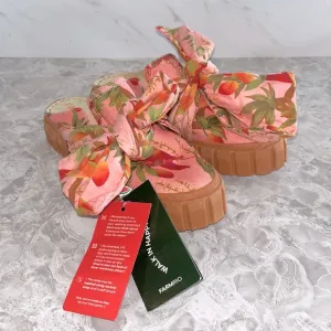 NWT Farm rio mango tree bow mule sneakers sz 7