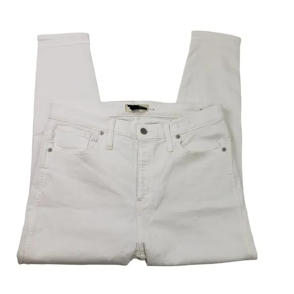 NWT Madewell 10&quot; High Rise Skinny Jeans Size 32 Petite