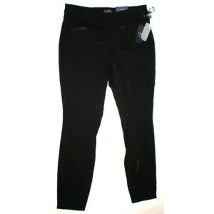 NWT New NYDJ Womens 10 Not Your Daughters Jeans USA Leggings Black Snake Skinny