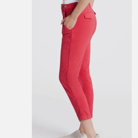 NWT Pistola X Revolve Erin High Rise Utility Crop Straight Leg Pant