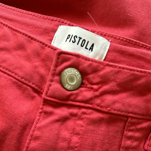 NWT Pistola X Revolve Erin High Rise Utility Crop Straight Leg Pant