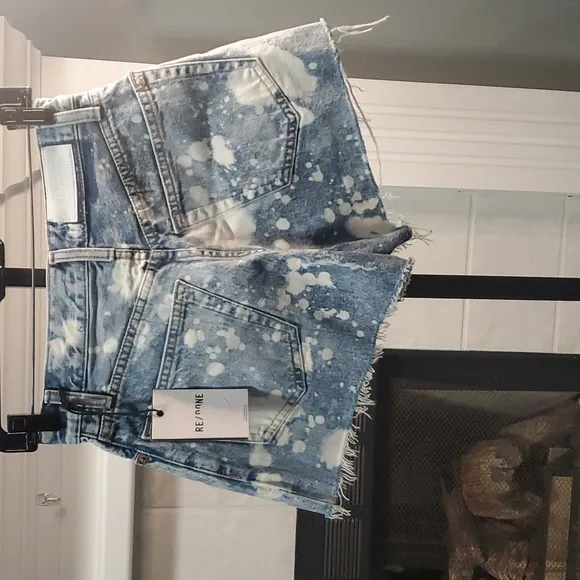NWT RE/DONE 70'S HIGH RISE SHORTS