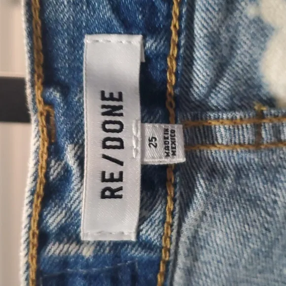 NWT RE/DONE 70'S HIGH RISE SHORTS