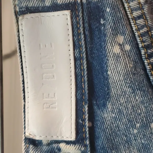 NWT RE/DONE 70'S HIGH RISE SHORTS