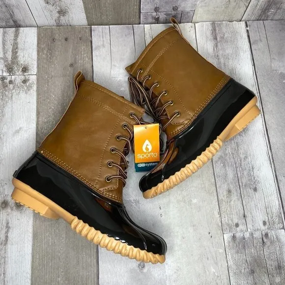 NWT Sporto Elana Winter Snow Duck Boots 7M