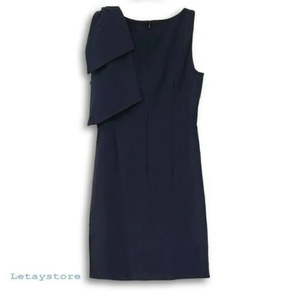 NWT Vince Camuto Women's Shoulder Bow Cocktail Party Mini Dress