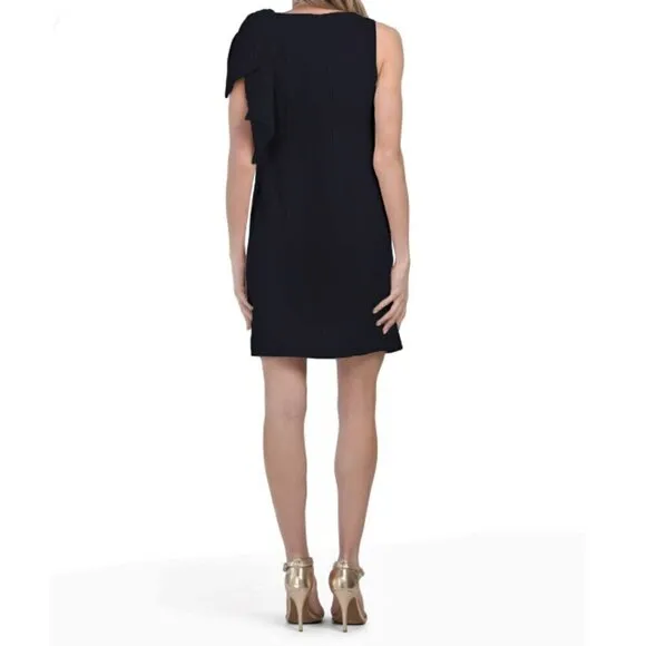 NWT Vince Camuto Women's Shoulder Bow Cocktail Party Mini Dress
