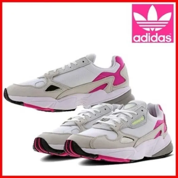 NWT Womens ADIDAS FALCON W White Sneakers.