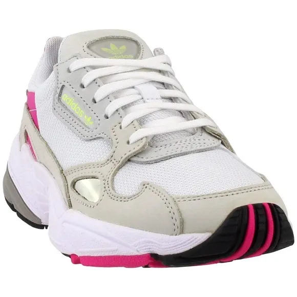 NWT Womens ADIDAS FALCON W White Sneakers.
