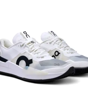 O N On Running Men's White and Black Sneakers