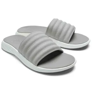 Olukai komo Gray Slide Sandals