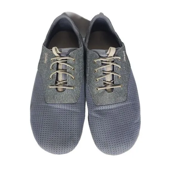 OluKai Men's Nohea Moku US 10 Gray Lace Up Flats Loafer Sneakers Shoes