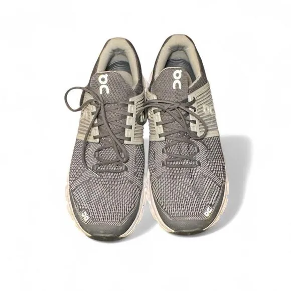 On Cloud CloudSwift Athletic Running Shoes Sneakers Gray White Mens Size 10