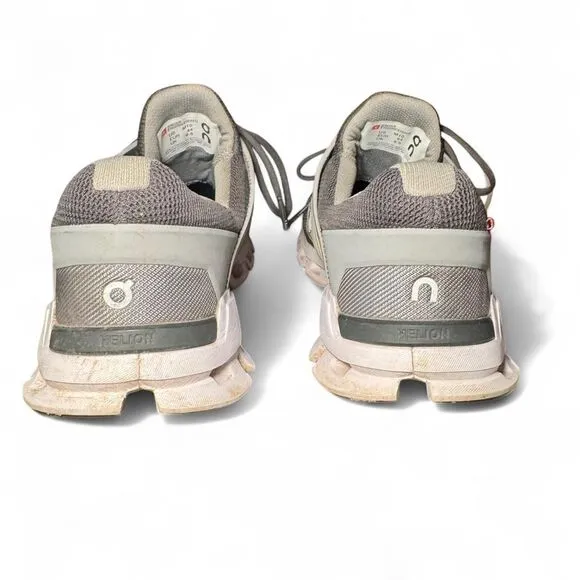 On Cloud CloudSwift Athletic Running Shoes Sneakers Gray White Mens Size 10