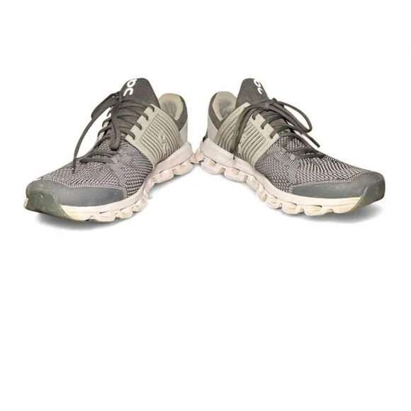 On Cloud CloudSwift Athletic Running Shoes Sneakers Gray White Mens Size 10