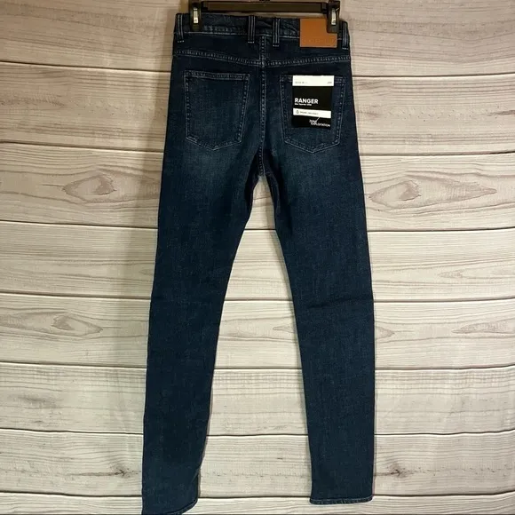OUTLAND Denim Ranger Slim Tapered Jeans In Bondi Blue