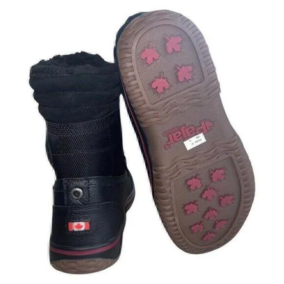 Pajar Tour Winter Waterproof Insulated‎ Black Leather Men's Boots Sz 8 New