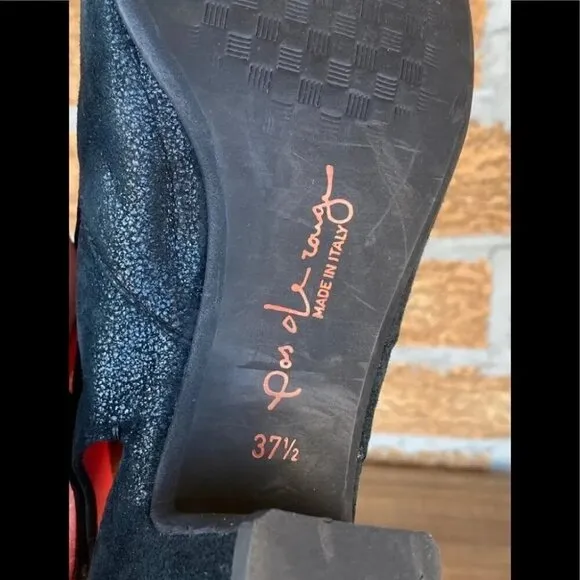 Pas de rouge shoes size 7