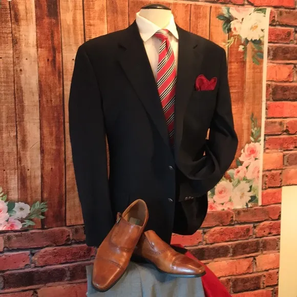 Paul Dione Gabardine Blazer