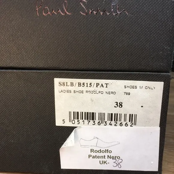 Paul Smith shoes Rodolfo Nero