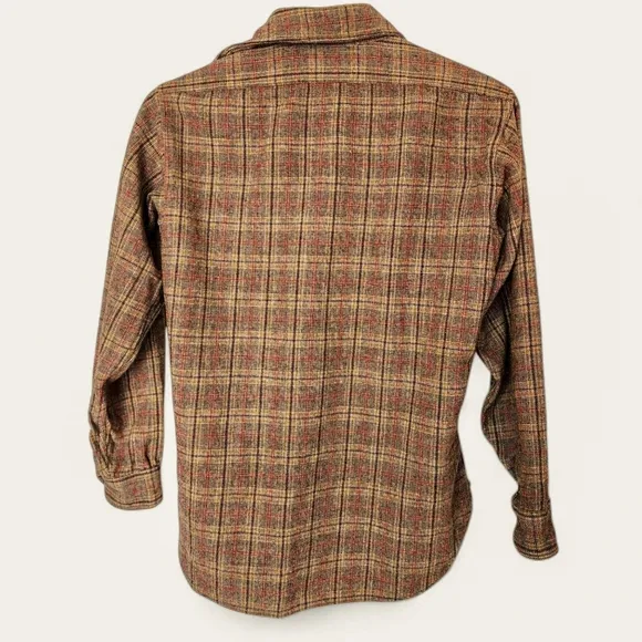 Pendleton 1960s Vintage Men's Wool Lodge Shirt – Size Medium