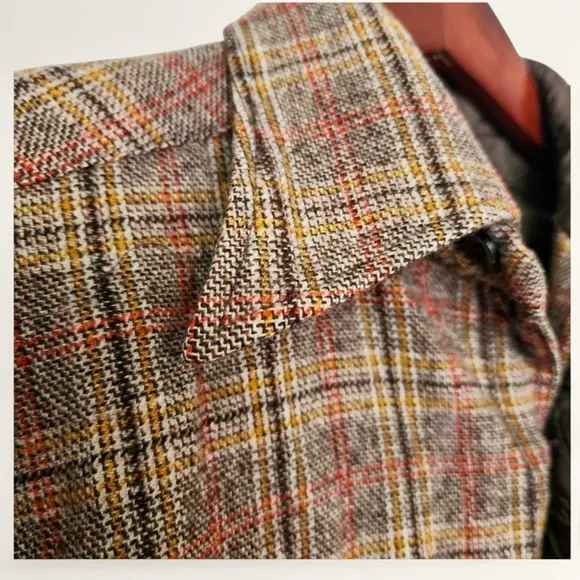 Pendleton 1960s Vintage Men's Wool Lodge Shirt – Size Medium