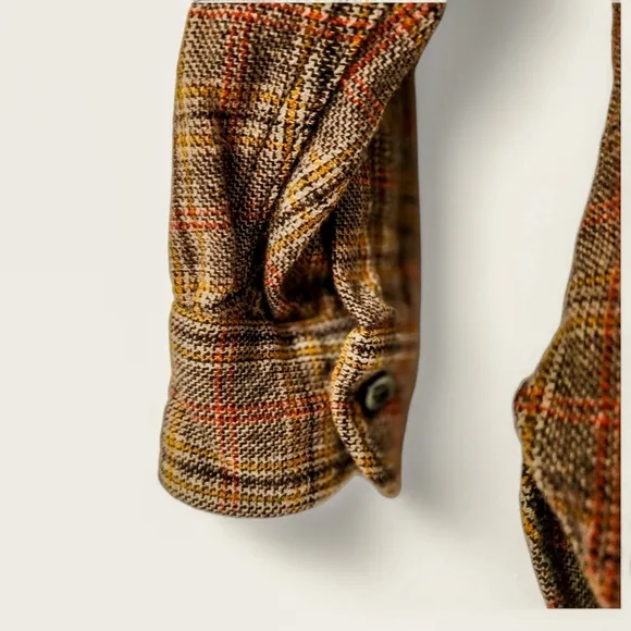Pendleton 1960s Vintage Men's Wool Lodge Shirt – Size Medium