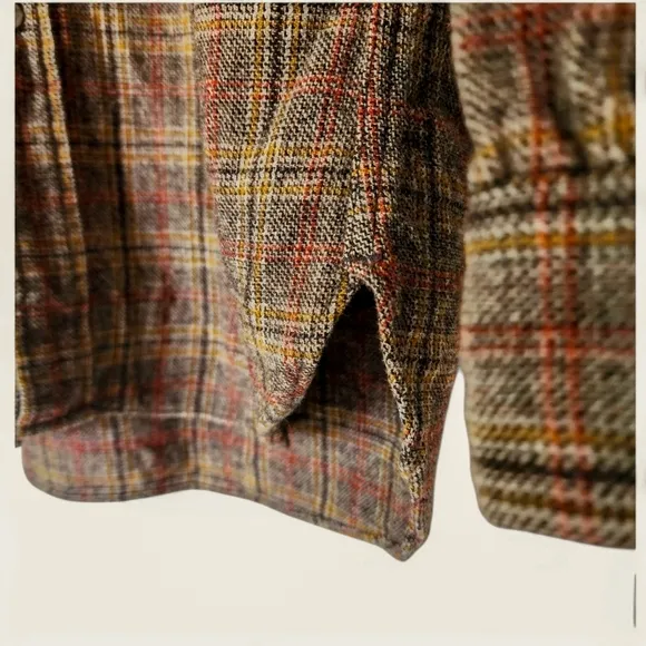 Pendleton 1960s Vintage Men's Wool Lodge Shirt – Size Medium
