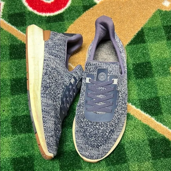 Peter Millar Shoes Men 10.5 Blue Hyperlight Apollo Sneakers Casual Knit MA21EF11