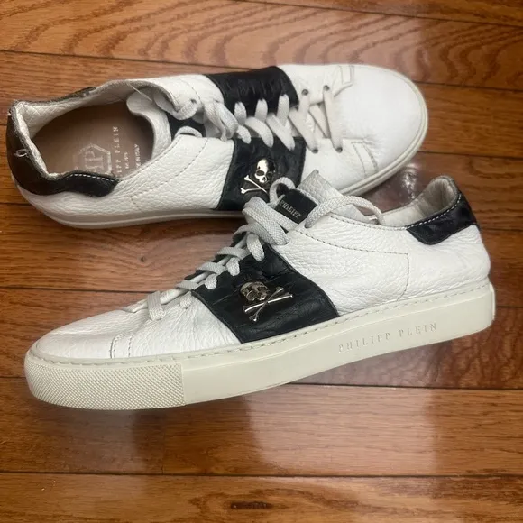 philipp plein designer sneakers shoes size 40 EU size 7 US RARE