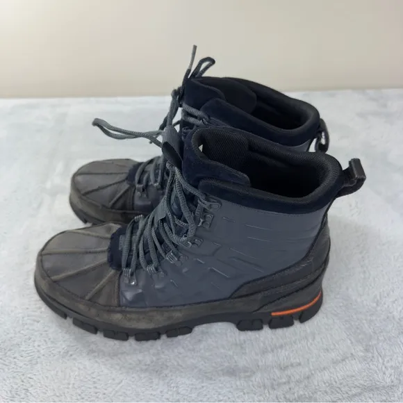 Polo Ralph Lauren Delton Duck Leather Boots Men's Size 10D Winter Outdoors