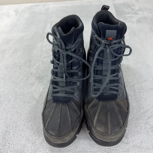 Polo Ralph Lauren Delton Duck Leather Boots Men's Size 10D Winter Outdoors