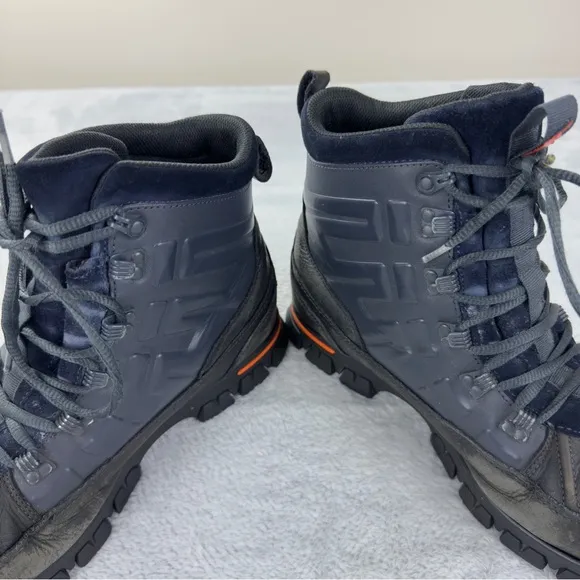 Polo Ralph Lauren Delton Duck Leather Boots Men's Size 10D Winter Outdoors