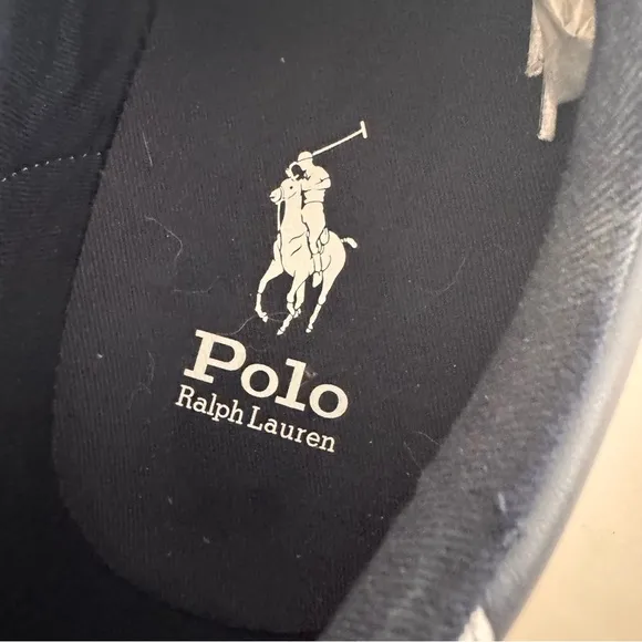 Polo Ralph Lauren  Men’s Longwood Sneaker / Shoes NAVY BLUE SIZE 11.5 NEW