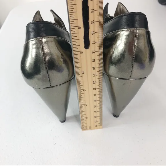 Pour la Victoire black high heel shoes 7.5 (#38)
