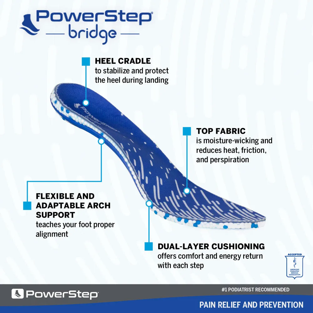 PowerStep bridge Insoles