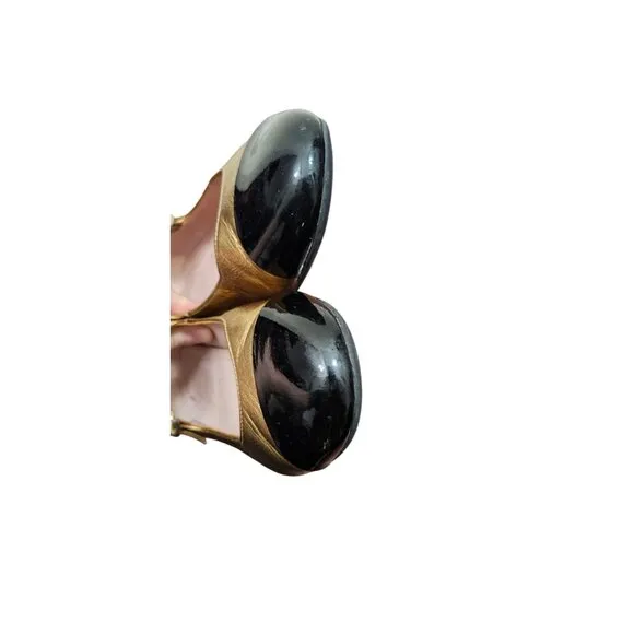 Pretty Ballerinas Leather ballet flats Mary Jane heel Size EU 40/US 10