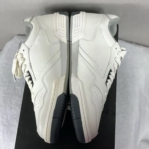 Prince FST838  Womens Lace Up Sneakers‎ Size 9.5 White Leather Upper NWT